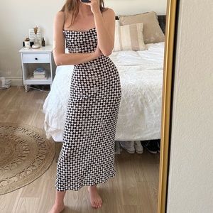 Vrg Grl Checkered Dress